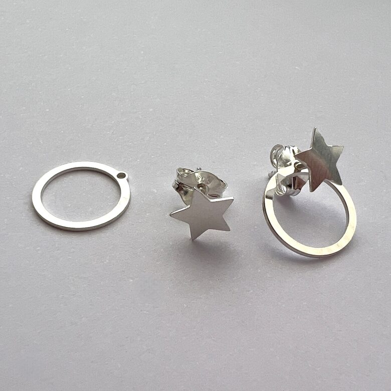 Demountable Earrings Estrella Karma
